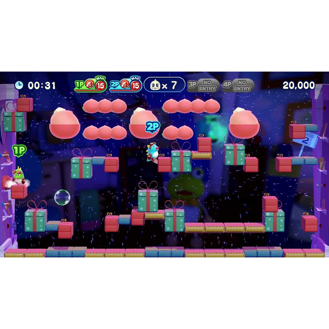 Retro Dragons Bub and Bob Are Back to Trap Your Friends in Bubbles